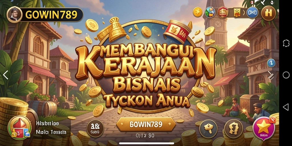 Tampilan gameplay seru GOWIN789 dengan elemen bisnis yang menarik.