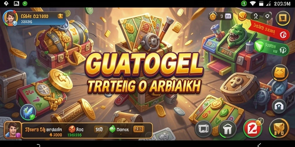Tampilan gameplay GUATOGEL yang mendebarkan dan menantang.