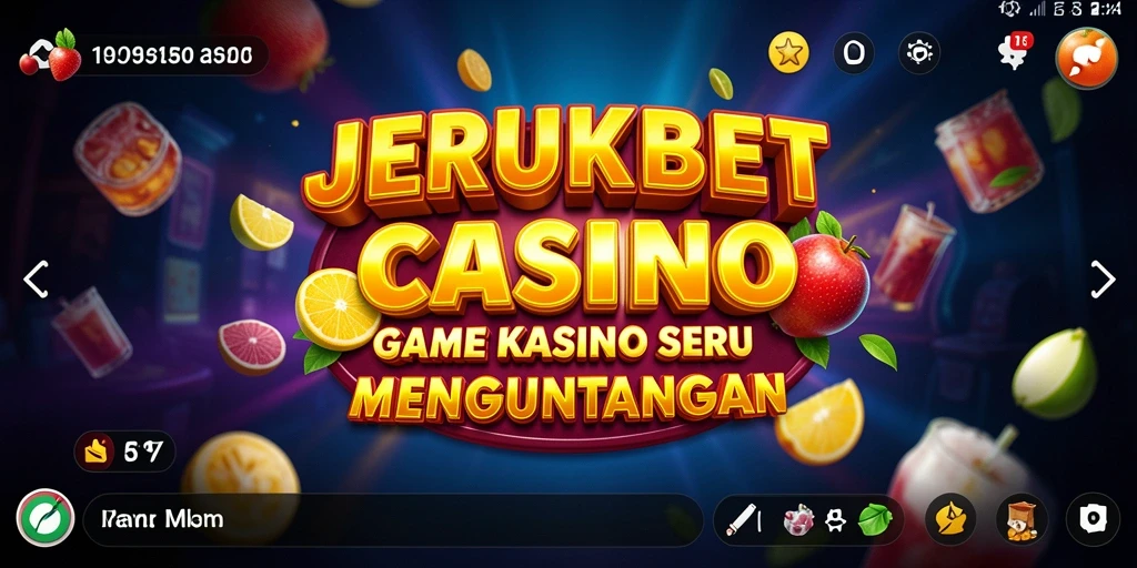 Tampilan gameplay menarik dari JERUKBET yang penuh aksi Kasino.