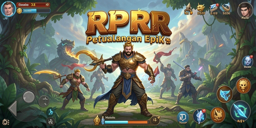 Screenshot gameplay <strong>RPRR</strong> menampilkan petualangan seru di dunia yang menakjubkan.
