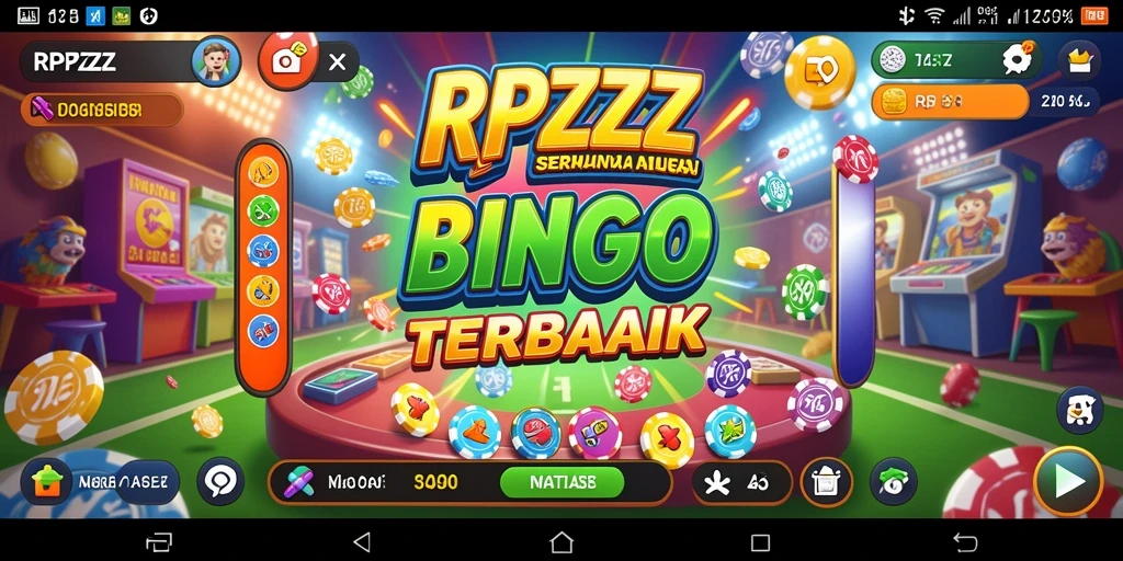 Screenshot gameplay menampilkan aksi seru saat bermain Bingo.