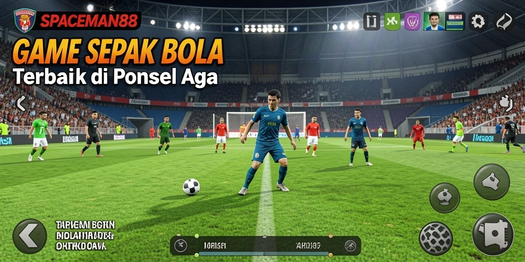 Tampilan gameplay mendebarkan di <strong>SPACEMAN88</strong> dengan aksi bola dan strategi tim.