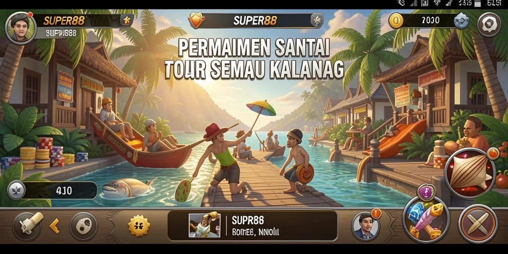 Tampilan gameplay SUPER88 yang seru dan menghibur.