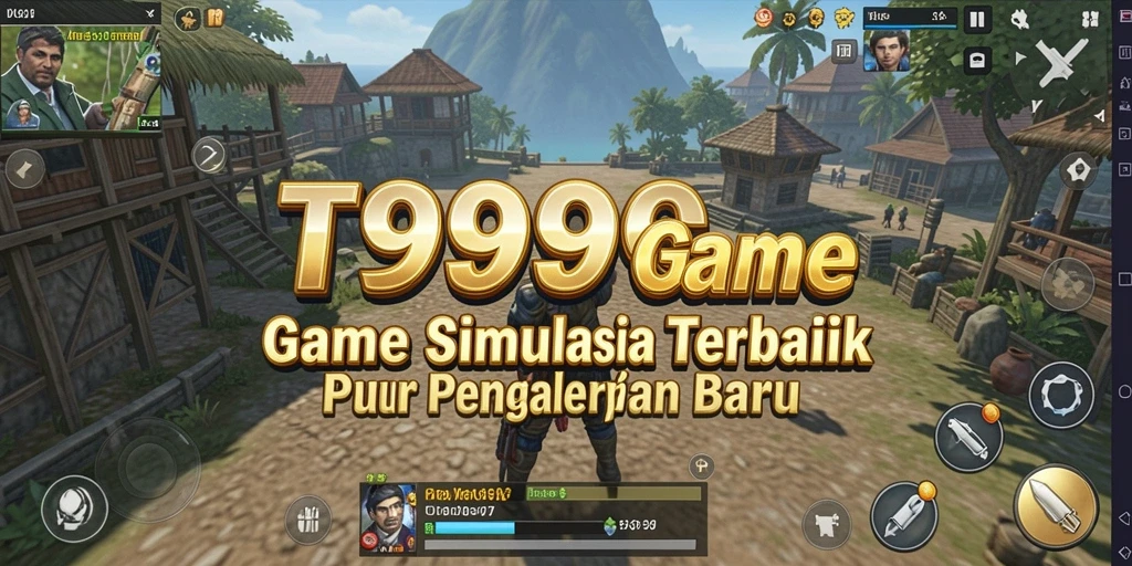 Tampilan gameplay T9999 yang menarik dan realistis.