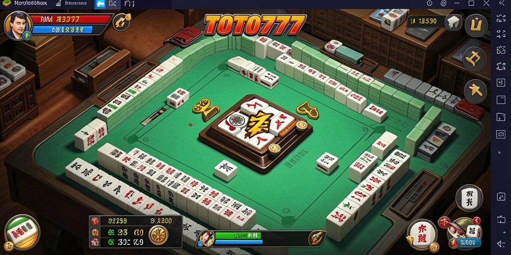 Tampilan gameplay Mahjong di TOTO777 yang seru dan menarik.