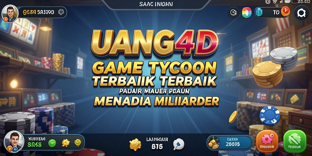 Screenshot permainan UANG4D menampilkan momen pembangunan kerajaan bisnis.