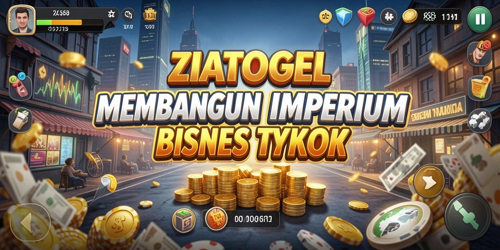 Tampilan gameplay ZIATOGEL yang menarik dan interaktif.
